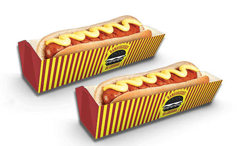 Embalagem para Cachorro Quente/Hot Dog